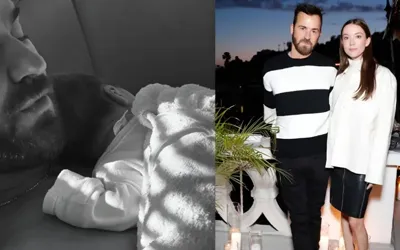 Justin Theroux and Nicole Brydon bloom celebrate arrival of first baby