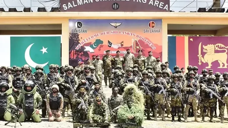Two-week-long Pak-Sri Lanka Joint Exercise Shake Hands-II concludes