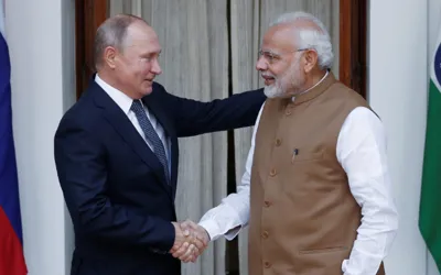 Russia's Putin seeks to boost energy, defence exports with India visit