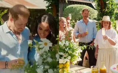 Prince Harry makes his first appearance on Meghan Markle’s Netflix lifestyle series