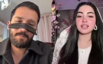 Fans shocked as Rajab Butt flirts on TikTok Live session with TikToker Ria