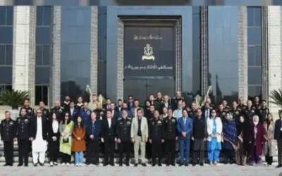 Participants of 8th Maritime Security Workshop visit Naval Headquarters