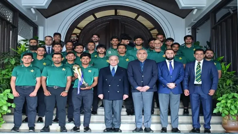 PM Shehbaz Sharif Announces Cash Reward for U-19 Asia Cup Team