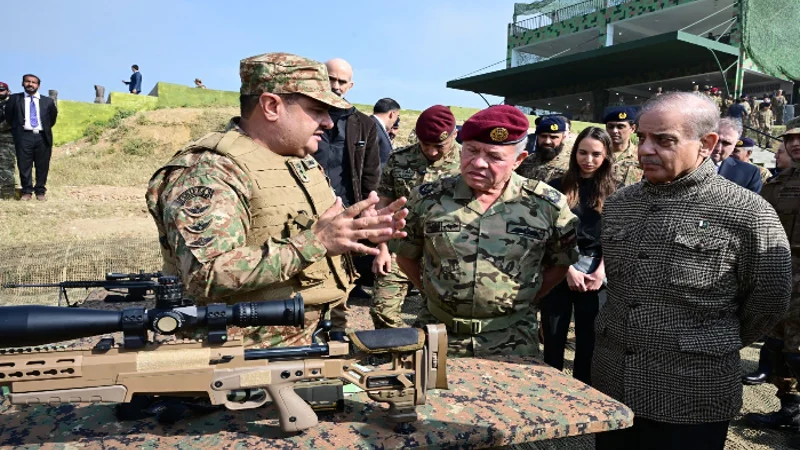 Jordan’s King Abdullah II Visits Global Industries & Defense Solutions Headquarters