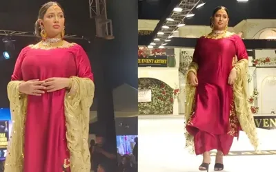 Mathira sparks social media frenzy with ramp walk video