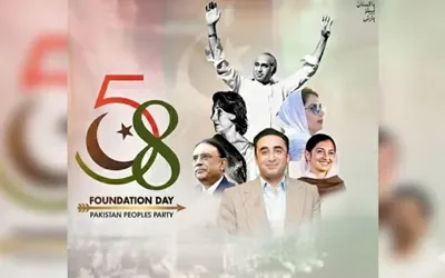 Pakistan Peoples Party celebrates 58th Foundation Day across the country