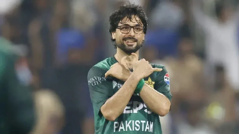 Star spinner Abrar Ahmed