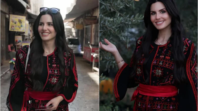 Palestine’s Nadine Ayoub