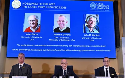 US Researchers honored with Nobel Prize for Quantum Physics breakthroughs