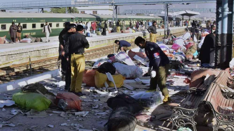 Railway Employee killed in Balochistan railway track bomb blast