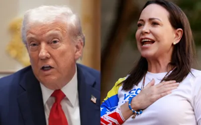 Maria Corina dedicates her Nobel Peace prize to Trump for supporting Venezuela’s freedom