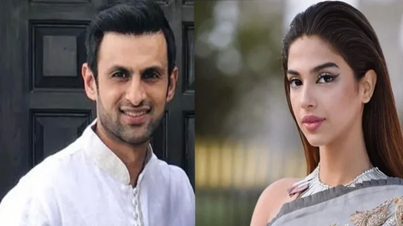 Sonya Hussyn and Shoaib Malik