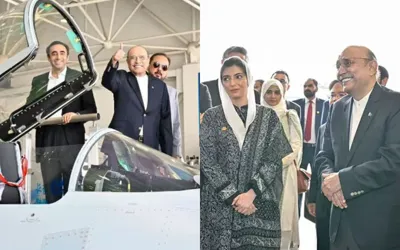 President Zardari visits China’s advanced aircraft manufacturing complex