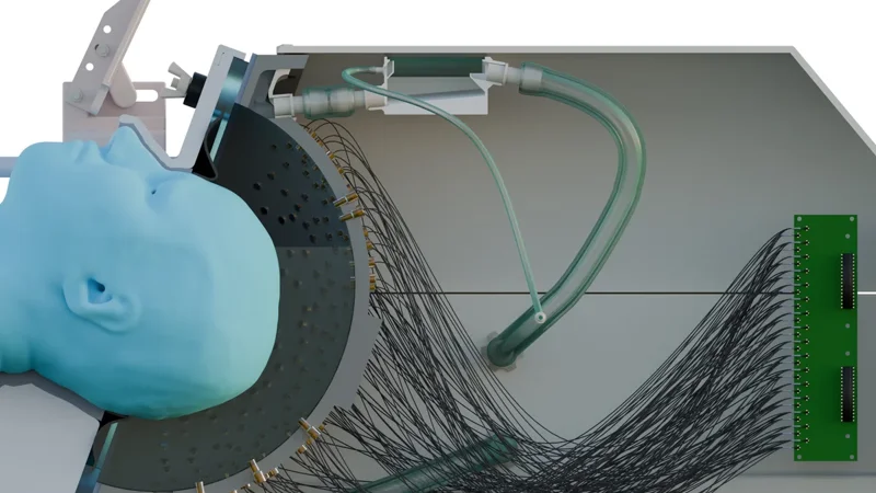 ultrasound helmet for Non-Surgical brain treatment