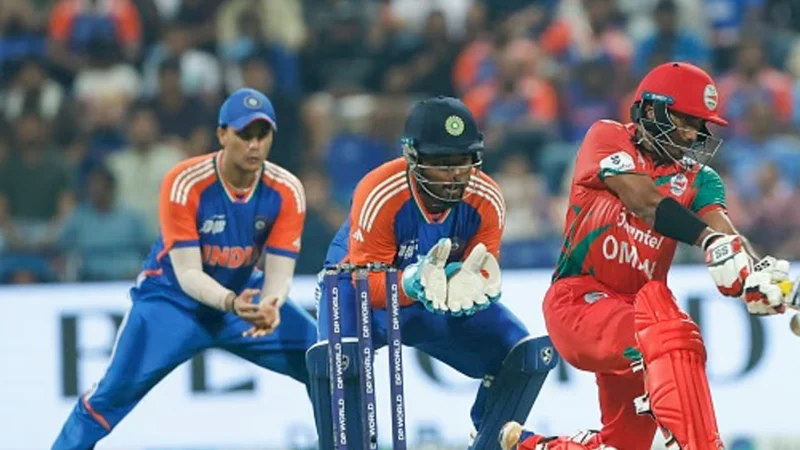 India defeat Oman by 21 runs in today Asia Cup 2025 match