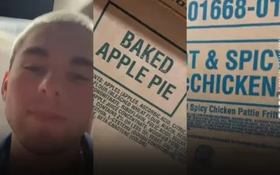 Delivery worker exposes ingredients of popular Fast Food brand: “Stop Eating This Stuff”