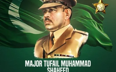 Pak Army pays tribute to Major Tufail Muhammad on his 67th Martyrdom Day