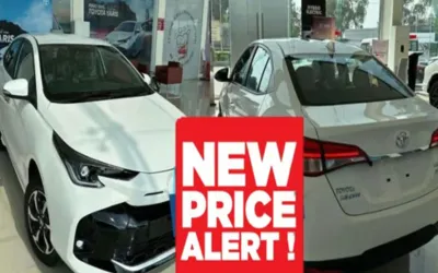 Toyota Yaris, Corolla Latest Prices in Pakistan- August 2025